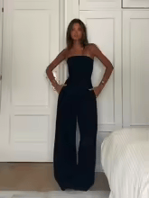Blingy Sunset Jumpsuit – Kombinezon Bez Ramiączek