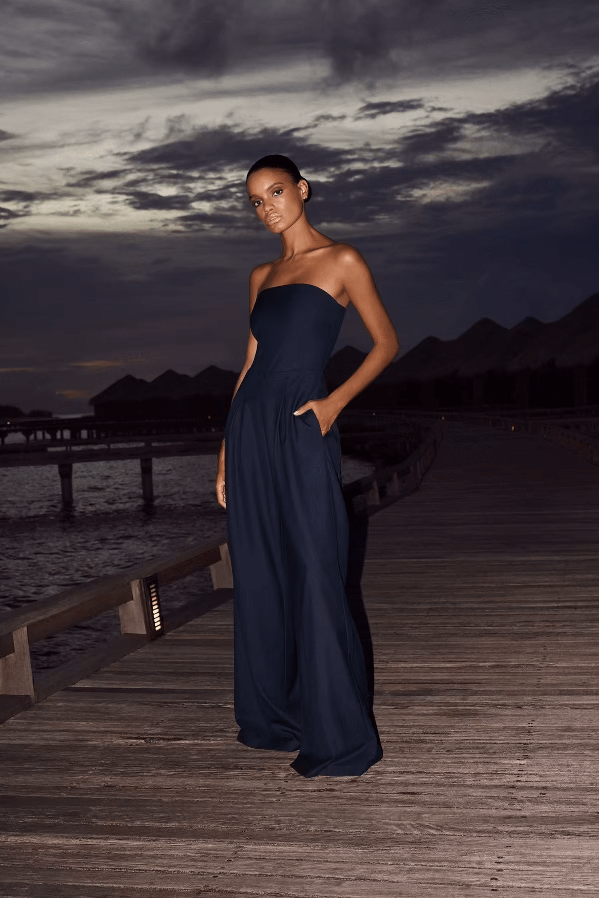 Blingy Sunset Jumpsuit – Kombinezon Bez Ramiączek