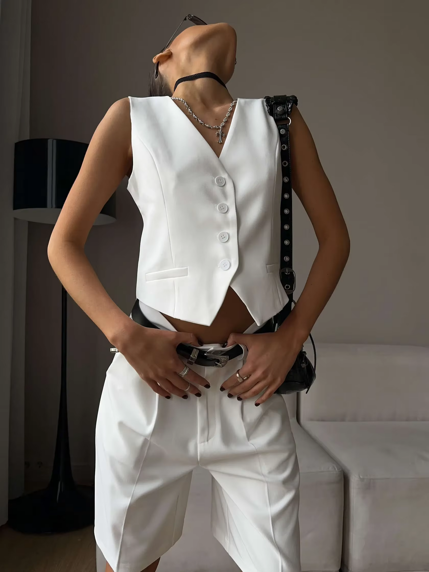 Blingy Smart Set – Kamizelka i Szorty