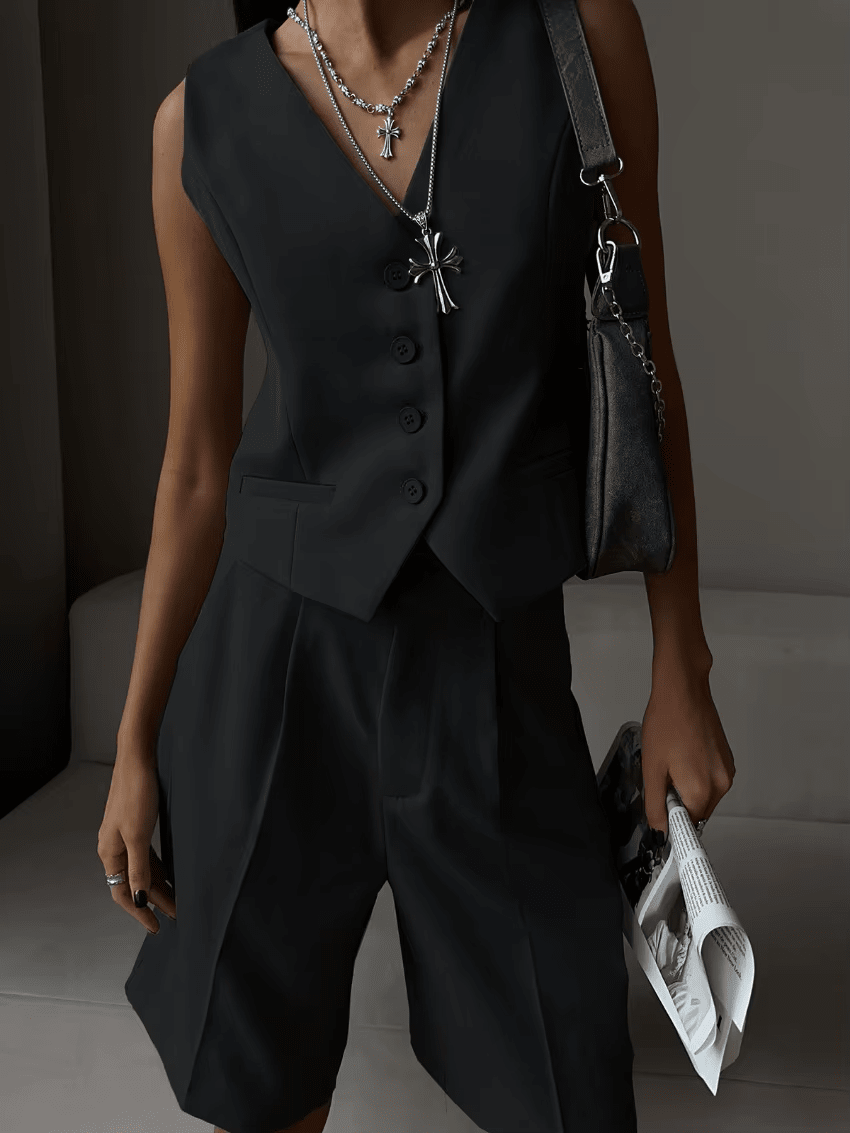 Blingy Smart Set – Kamizelka i Szorty