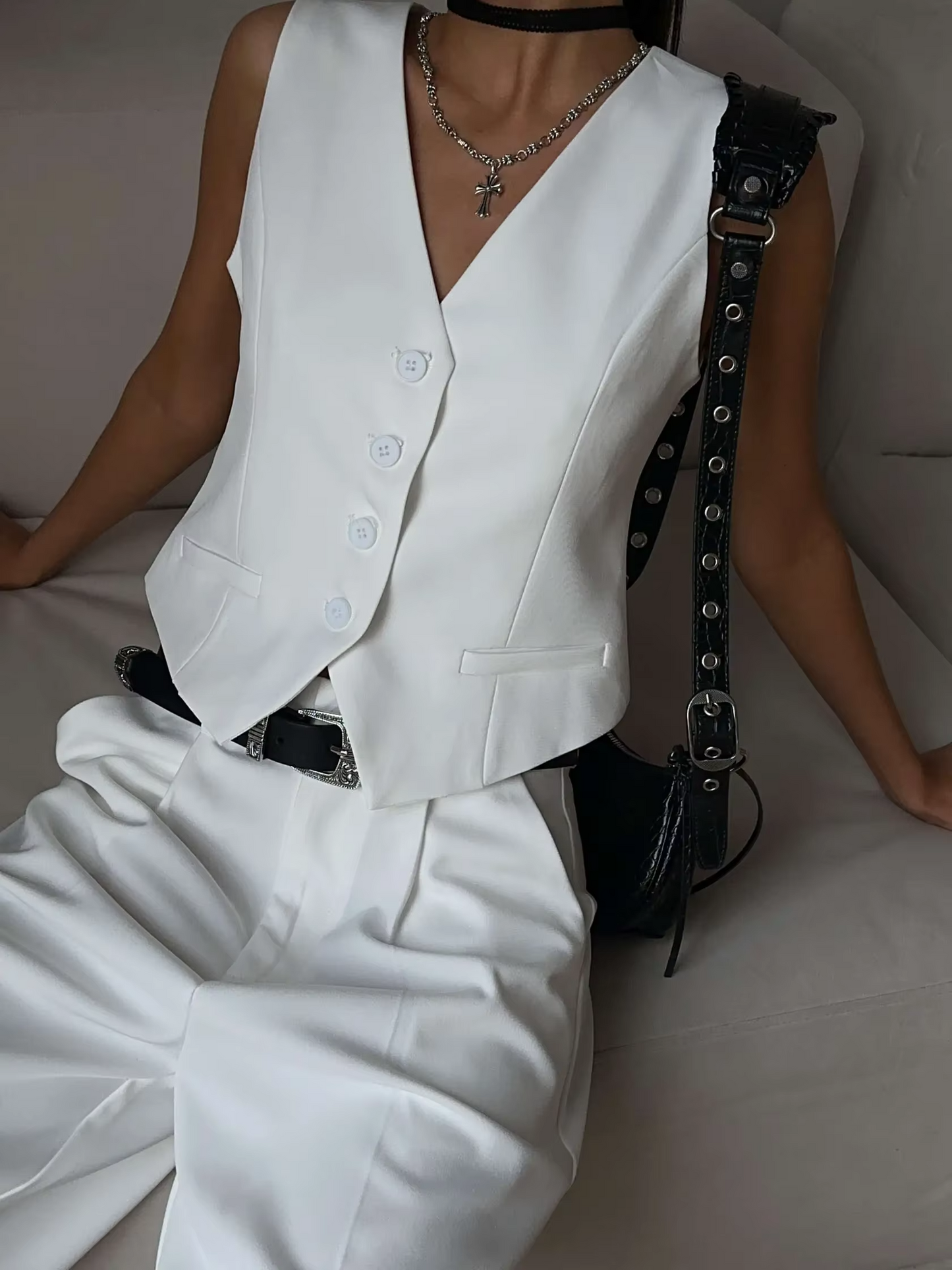 Blingy Smart Set – Kamizelka i Szorty