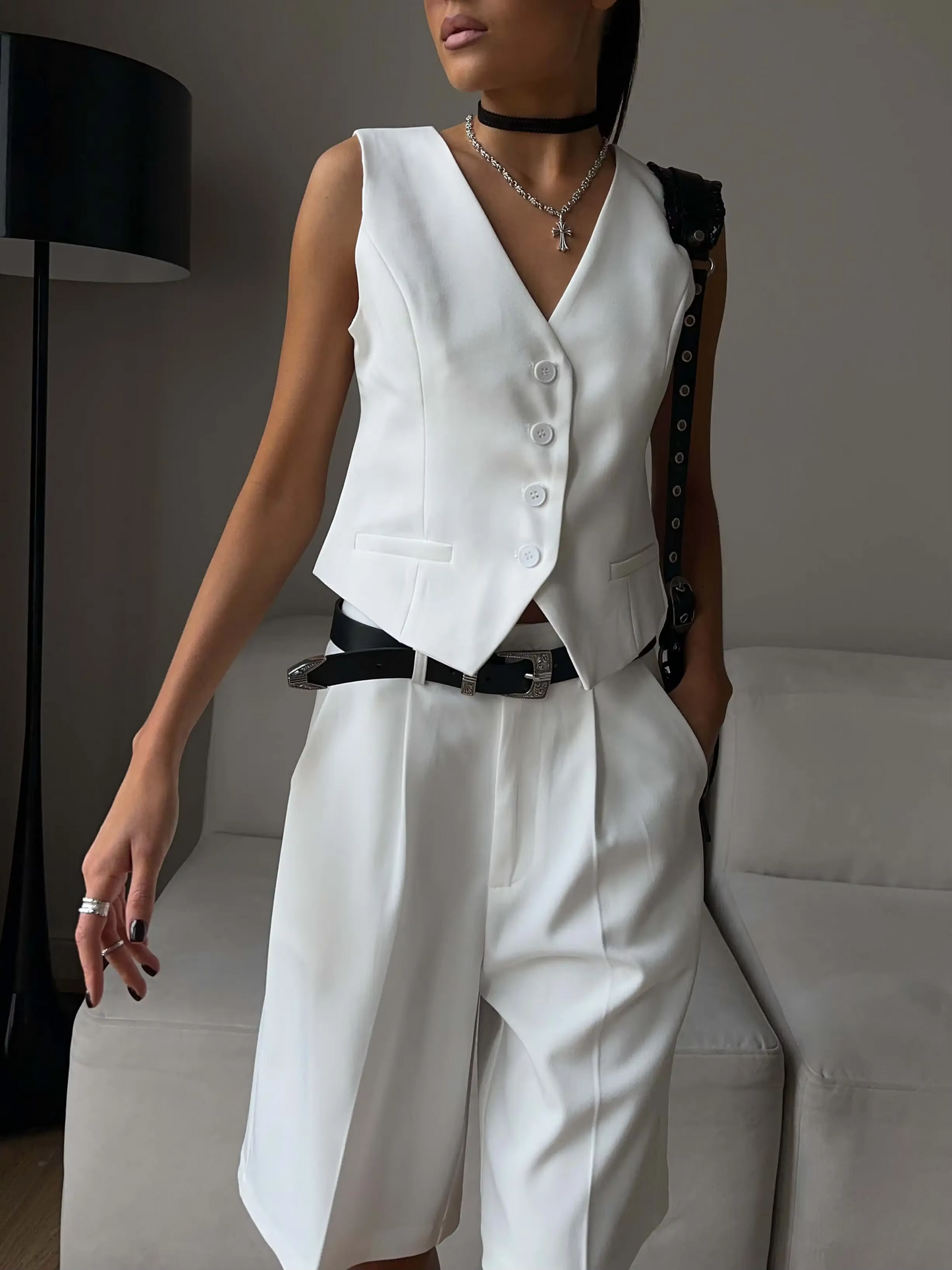 Blingy Smart Set – Kamizelka i Szorty