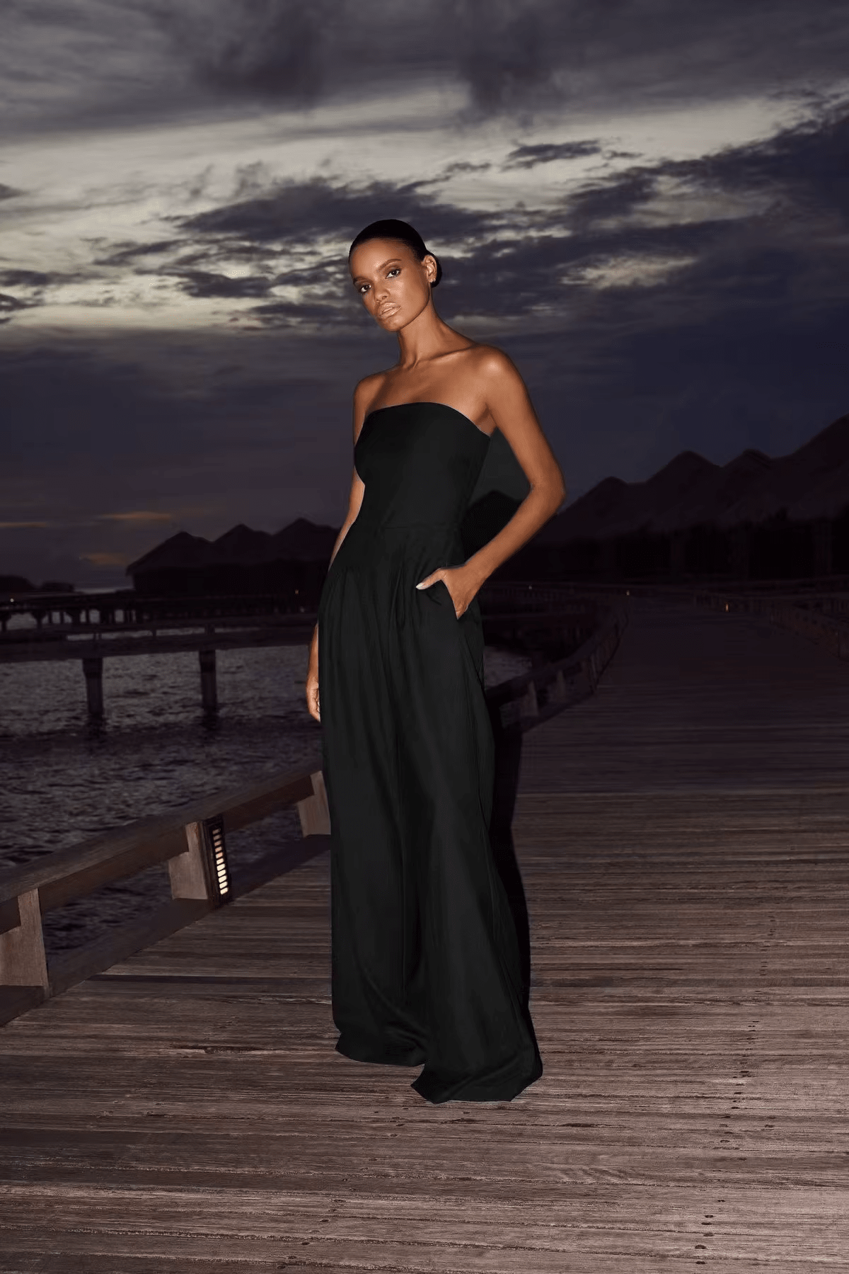 Blingy Sunset Jumpsuit – Kombinezon Bez Ramiączek