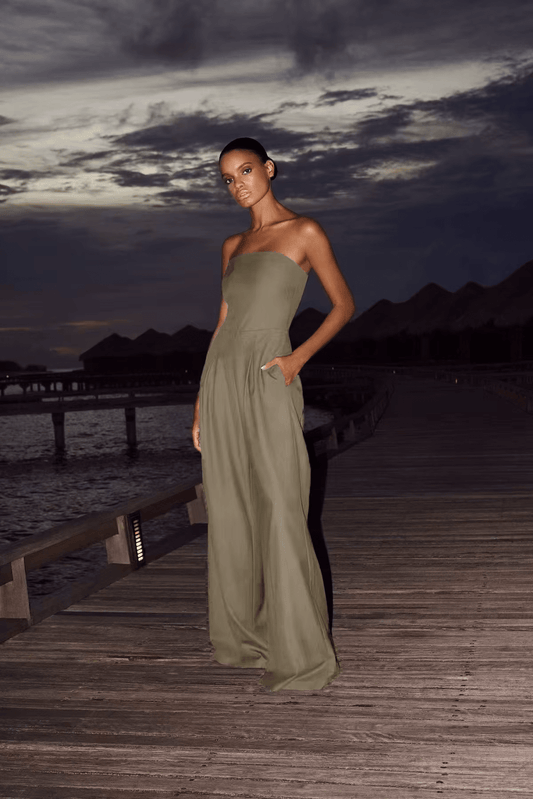 Blingy Sunset Jumpsuit – Kombinezon Bez Ramiączek